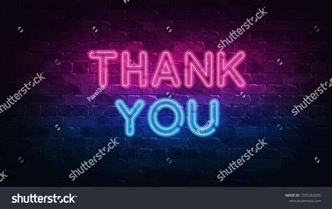 1,853 Thank You Neon Images, Stock Photos & Vectors | Shutterstock