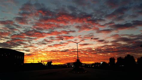 Amazing sunset in Las Vegas, NV : pics