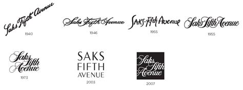 History of All Logos: Saks Fifth Avenue Logo History