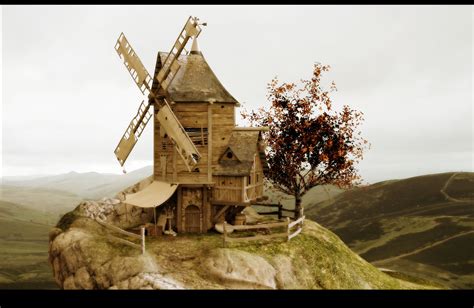 Old Mill - BlenderNation