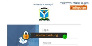 UNIMAID Portal Student - Login | University of Maiduguri