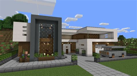 Minecraft Modern Mansion Floor Plan - Design Talk