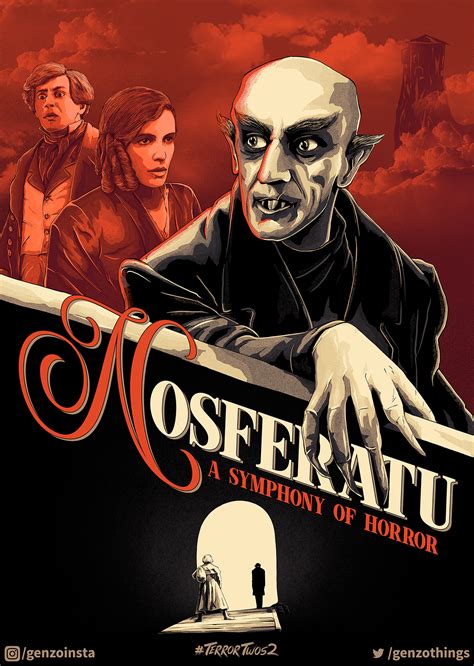 Nosferatu (1922) | Poster By Genzo