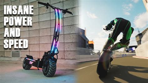 TOP 10 FASTEST ELECTRIC SCOOTERS 2021- 2022 | Insane power and speed ...