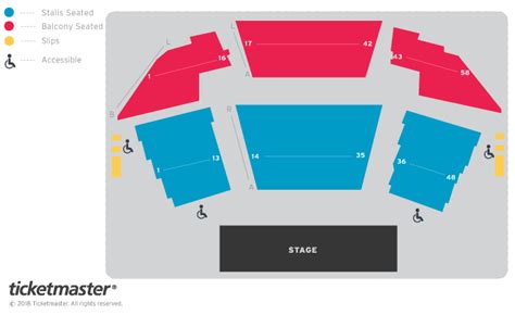 Anton and Erin - Those Magic Musicals Seating Plan - York Barbican