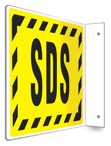 CONDOR High Visibility Safety Sign, Sign Format Other Format, Sds, Sign ...