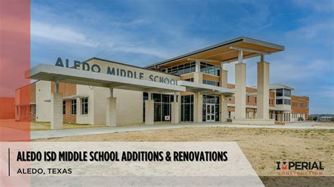 Aledo ISD Middle School Additions and Renovations | Aledo, Texas - YouTube