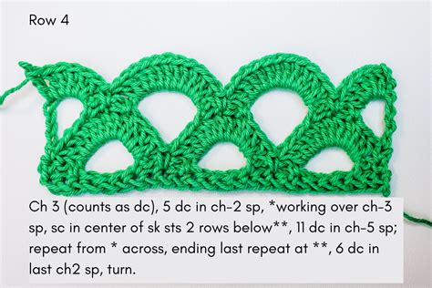 How to Crochet the Scallop Stitch Tutorial