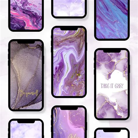 55 Purple Aesthetic Wallpaper for Phone - Good Mom Living