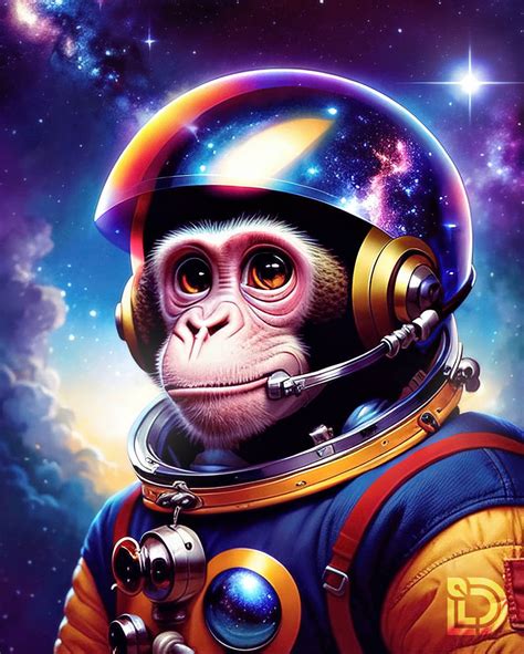 Space Monkey by DobleLDesign on DeviantArt