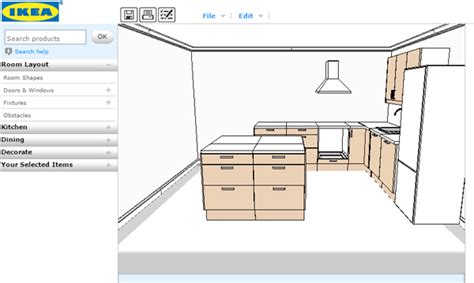 Design you kitchen with IKEA Home planner