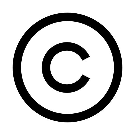 Copyright Symbol PNG File | PNG All