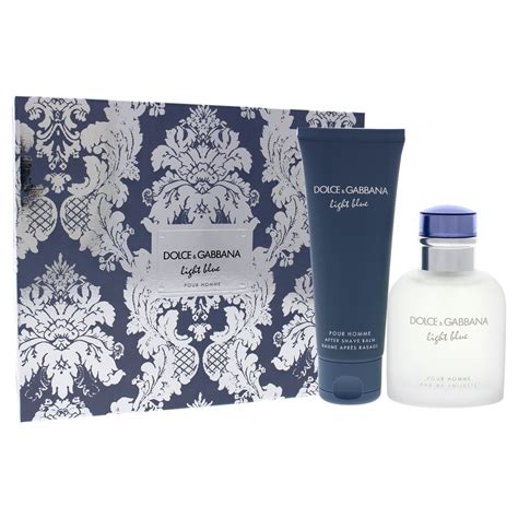 Dolce & Gabbana Light Blue Cologne Gift Set for Men, 2 Pieces - Walmart ...