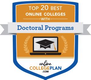 Top 20 Best Colleges with Online PhD Programs