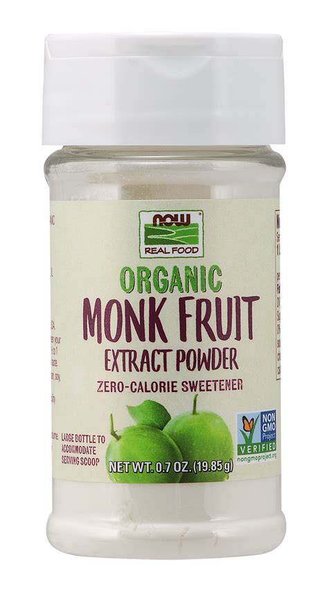 Monk Fruit Conversion Chart | Monk Fruit to Sugar Ratio | NOW