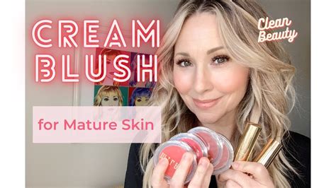 Cream Blush for Mature Skin - YouTube