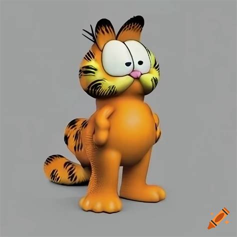 Garfield 3d model