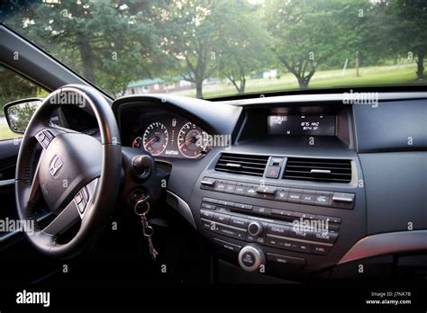 2008 Honda Accord interior Stock Photo - Alamy