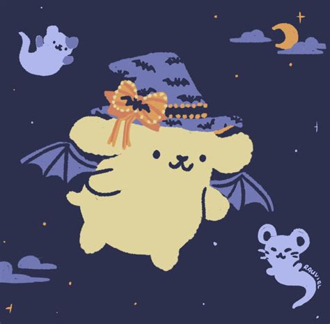 Pompompurin Halloween | Hello kitty halloween, Sanrio hello kitty ...