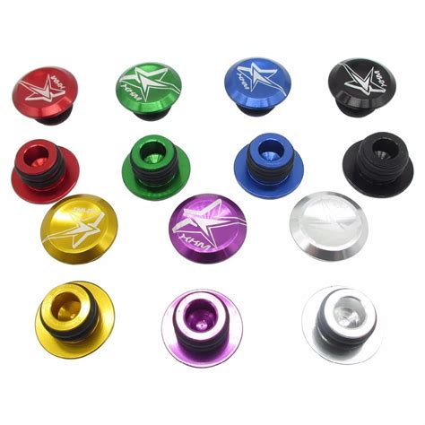 7 Colors Anodized Cycling Accessories Alloy Handlebar Caps 1 Pair MTB ...