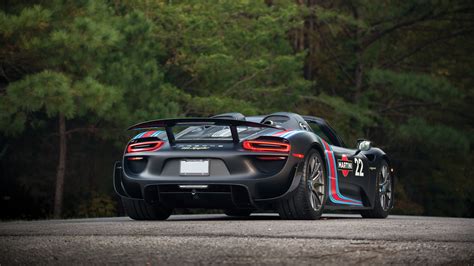 Porsche 918 Spyder Weissach Package Martini Racing 4K 4 Wallpaper | HD ...