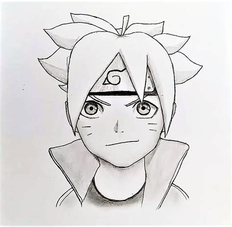 drawing tutorial - draw anime - anime drawing - easy drawing - boruto ...