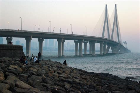 Bandra-Worli Sea Link Suspension Bridge in Mumbai, India image - Free ...