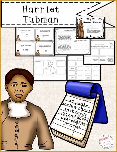 Free Printable Harriet Tubman Worksheets