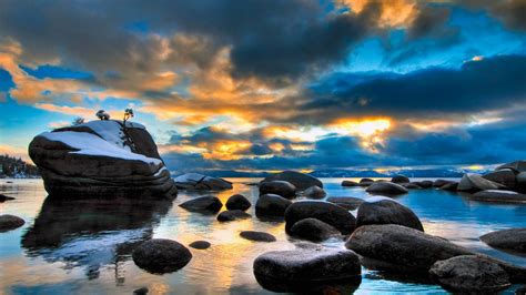 Bonsai Rock, Lac Tahoe, Nevada, États-Unis | Peapix