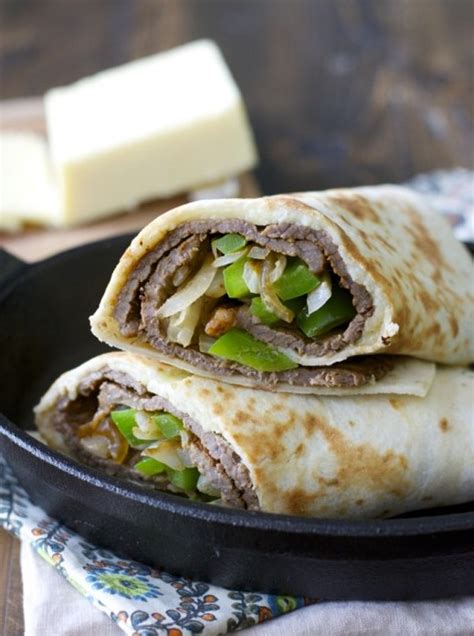 Easy Steak and Cheese Wrap - Easy Wrap Recipes