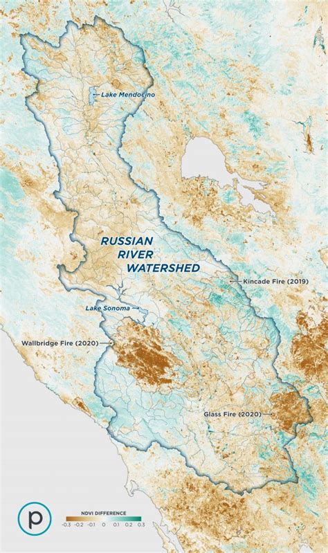 Using NDVI Differences to Measure Drought in the Russian River Watershed