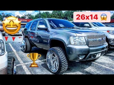 2007 Tahoe on 26x14 LEVELING KIT! Lifted Trucks | Squatted Trucks ...