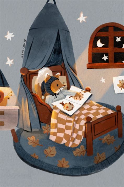 Children's Book Illustration - Bedtime Stories | Children's book ...