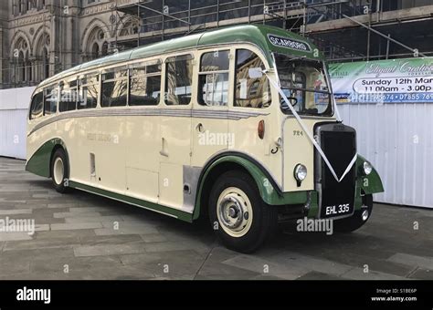 Old British bus Stock Photo - Alamy