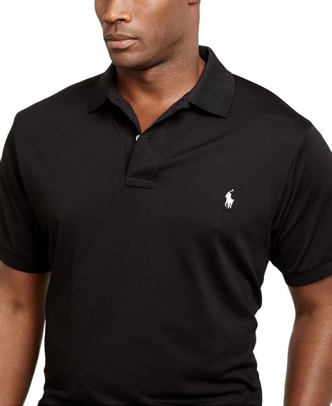 Lyst - Polo Ralph Lauren Big And Tall Performance Mesh Polo Shirt in ...