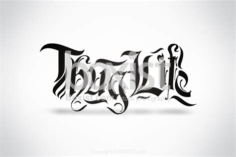 Thug Tattoos Designs