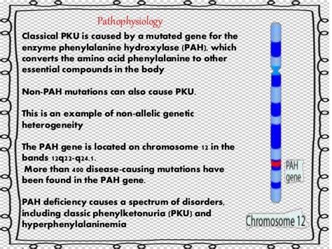 phenylketonuria