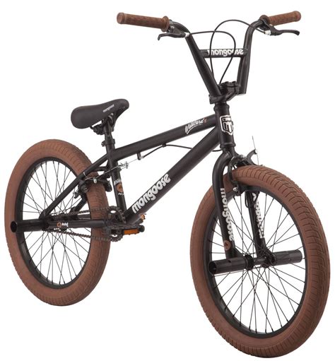 Mongoose Wildcard BMX Freestyle Bike, 20" wheels, black | Walmart Canada