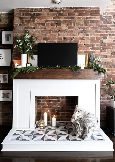 DIY FIREPLACE MAKEOVER WITH HOME DEPOT – The Steele Maiden