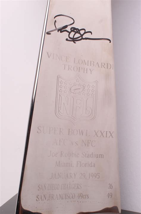 Deion Sanders Signed High End Replica Full-Size Super Bowl XXIX ...