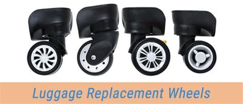 Inline And Spinner Replacement Wheels For All Possible Luggage