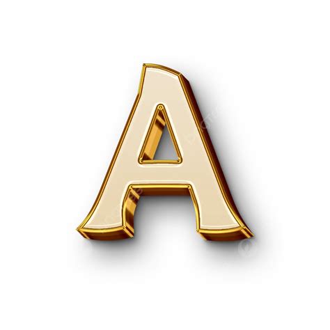 Letter A Golden, Letter A, A, Letter PNG Transparent Clipart Image and ...