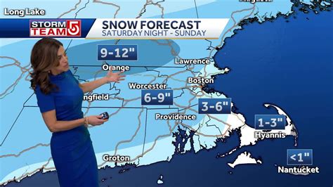 Video: Updated look at when snow storm will strike Massachusetts