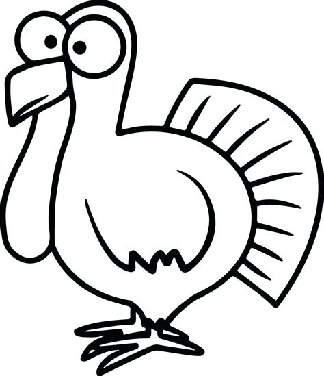 Free Turkey Clipart Black And White | Free download on ClipArtMag