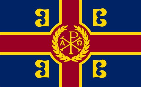 The Flag of Restored Roman Empire : r/vexillology