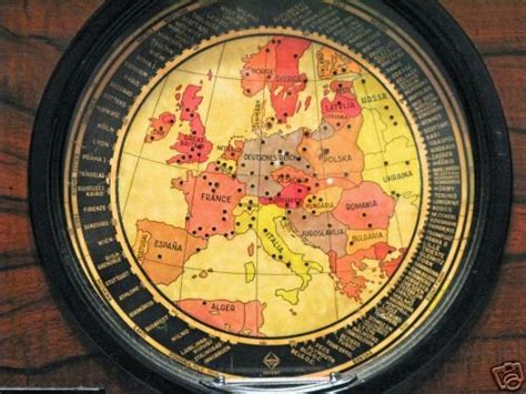 Ingelen Geographic Radio - Map of Europe Dial 737 837 | #38124761