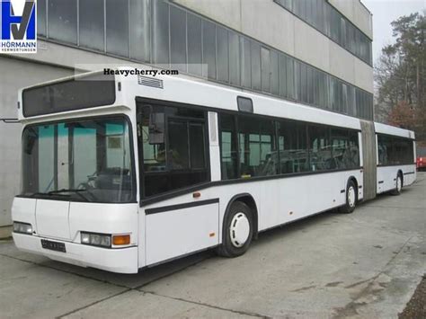 Neoplan N 4021 articulated bus, 55 sitting and 99 standing places 1998 ...