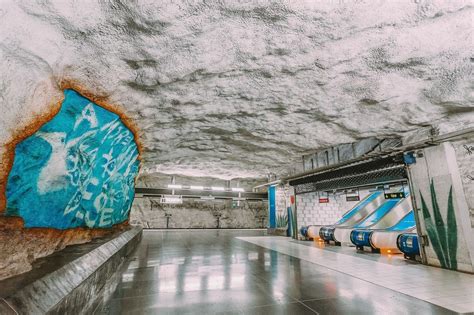 Stockholm Metro Art: 8 Best Metro Stations To Visit | Stockholm metro ...