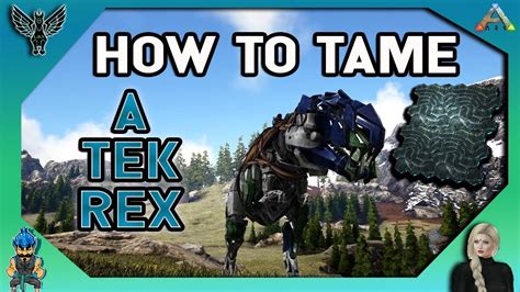 HOW TO TAME A TEK REX [ ARK SURVIVAL EVOLVED 2018] - YouTube