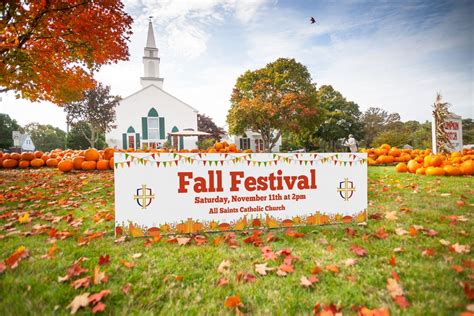 Fall Festival Banner for School or Church. You Choose the Text and ...